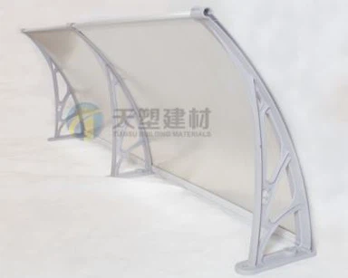 Harmaa yksinkertainen katos